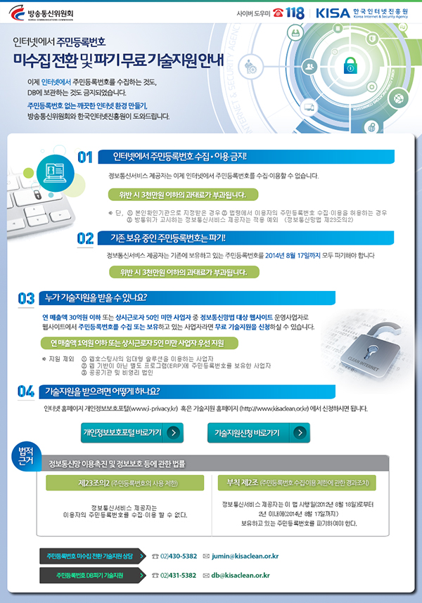 주민번호미수집전환
